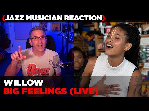 Jazz Musician REACTS | WILLOW "Big Feelings" (live) | MUSIC SHED EP418