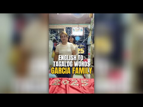 English To Tagalog Word Challenge | Garcia Family Holiday Special