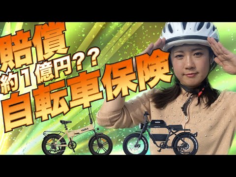 【警告】あなたは知っていますか？自転車保険に加入する理由を！！【電動アシスト自転車】