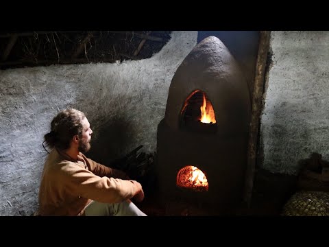 Building a Medieval Clay Oven in the Anglo-Saxon House - Part I | Romano-British Updraft Furnace