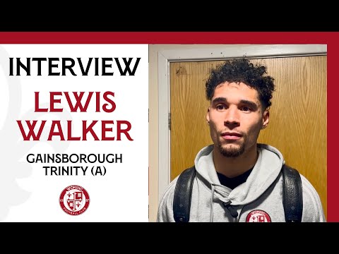 Gainsborough Trinity 0-3 Woking | Lewis Walker Interview