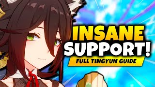 STRONGEST 4-STAR! Full Tingyun Guide & Build (Best Relics, Teams & Lightcones) - Honkai Star Rail