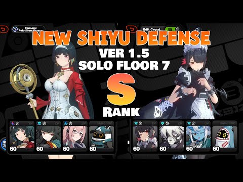 NEW Shiyu Defense 1.5 Floor 7 (S-Rank) Astra Yao M0S0 & Ellen Joe M0S1 | Zenless Zone Zero