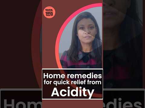 Home remedies for quick relief from acidity