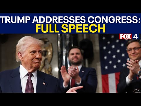 TRUMP FULL SPEECH: President addresses joint Congress