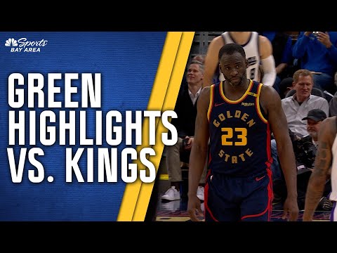 Draymond Green highlights: Watch Warriors forward score 23 points vs. Kings | NBC Sports Bay Area