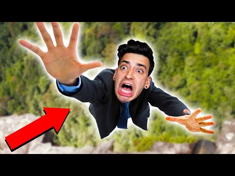 CAN I SURVIVE THIS REALISTIC ROCK CLIMBING SIMULATOR?! (Cairn)