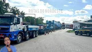 ATENÇÃO! Trânsito na BR-101 será impactado por escolta de transformador de energia ⚠️🚛