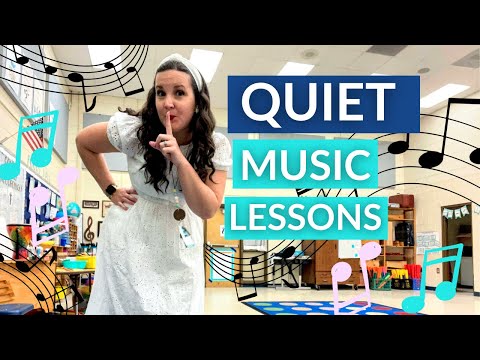 Quiet Music Lessons for Testing Season in Elementary Music (with singing games + centers activities)