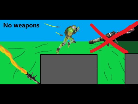 Fortnite, but I can't use weapons