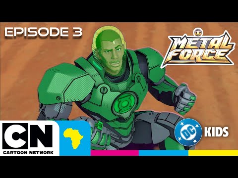 Green Lantern vs Brainiac! | DC Metal Force | FULL EPISODE 3 | Cartoon Network Africa