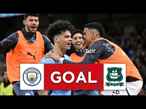 GOAL | Nico O'Reilly | Man City 2-1 Plymouth Argyle | Fifth Round | Emirates FA Cup 2024-25