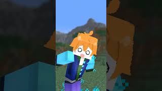 コマンドマスターらいでん！崖から落ちちゃった！【マイクラアニメ】　 #マイクラ　#コマンド