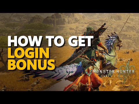 How to get Login Bonus Monster Hunter Wilds