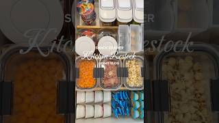 Kitchen Snack Drawer Restock #restockasmr #kitchenrestock #restockingvideo #kitchenorganization