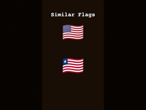 Similar Flags #similarflags #flags #america #similarities