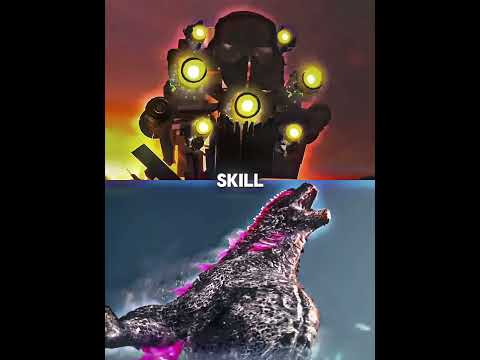 Evolved Godzilla vs G-Man Toilet | #edit #like #subscribe #vs #vsedit #shorts