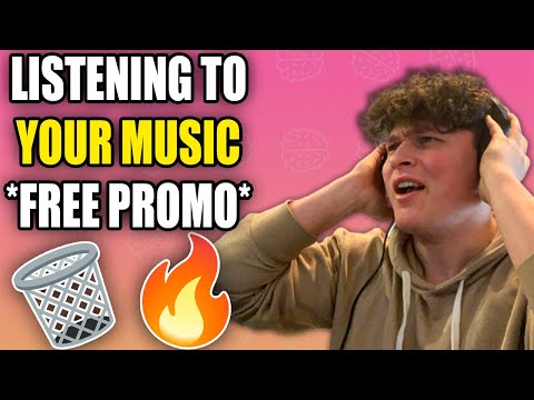 Listening To YOUR MUSIC *FREE Promo Giveaway*