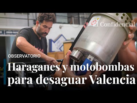 Motobombas y bicicletas: el plan de estos valencianos para desaguar la zona cero de la DANA