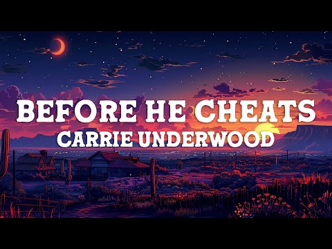 Carrie Underwood - Before He Cheats (Lyrics)