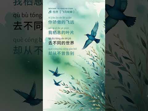 Ren Ran 任然【 Birds and Cicadas 飞鸟和蝉 】