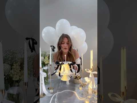 🍰 Birthday soirée of my dreams ✨🥂 #aesthetic #aestheticgrwm #asmr #birthday #birthdaygirl