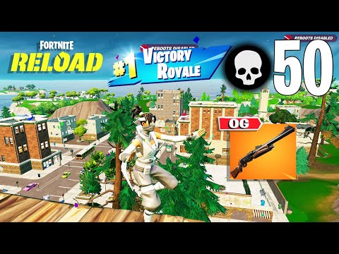 50 Elimination Solo Vs Squads OG RELOAD Gameplay Wins (Fortnite Chapter 5 Season 4 PS4 Controller)