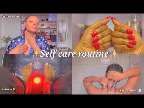 MY RELAXING SELF CARE ROUTINE✨🧖🏼‍♀️ | Girl therapy, hygiene and pamper routine  ft FLASKIN