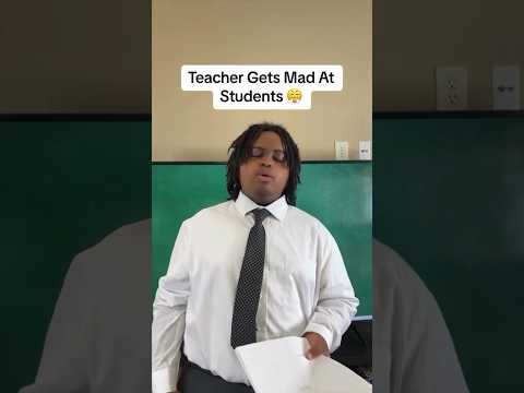 Teacher Gets MAD At Student 😡