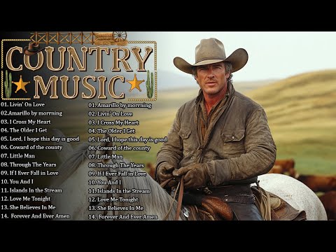 Top 40 Classic Country Songs - Best Classic Slow Country Music Playlist 80s90s Hits