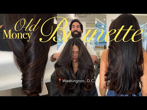 Old Money Brunette | Salon Vlog |📍 Washington, D.C.