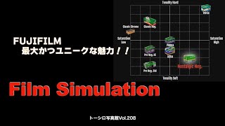 【フィルムシミュレーション】これがあるからFUJIFILMはうんと楽しい！！