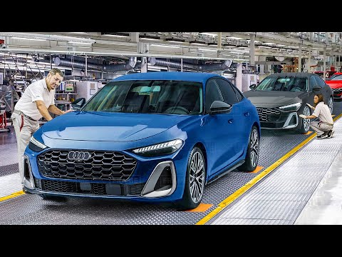 Inside Multi Billion $ Audi Factory Building Powerful A5 From Scratch