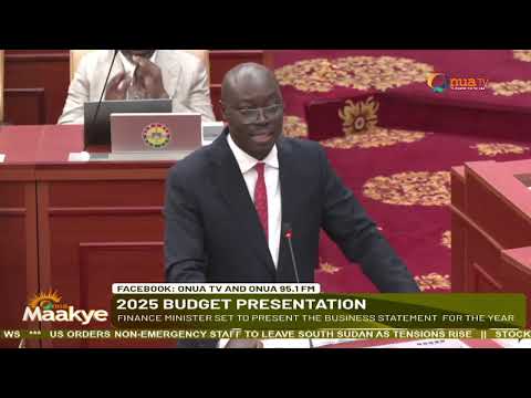 ⁣ Full presentation of JM's 2025 budget by Finance Minister.