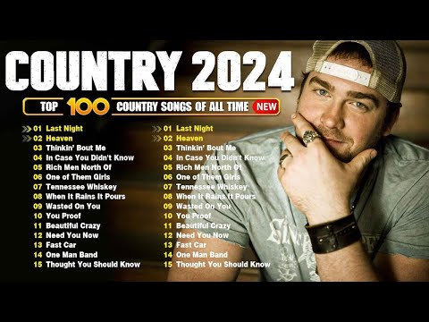 Country Music Playlist 2024 - Luke Bryan, Luke Combs, Morgan Wallen, Brett Young, Kane Brown