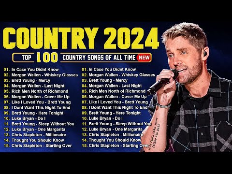 Country Music 2024 - Brett Young, Morgan Wallen, Kane Brown, Luke Bryan, Luke Combs, Chris Stapleton