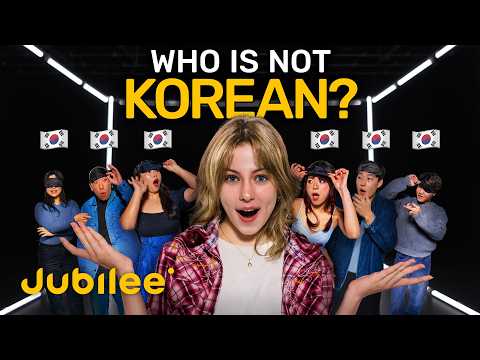 6 Koreans vs 1 Secret White Girl | Odd One Out