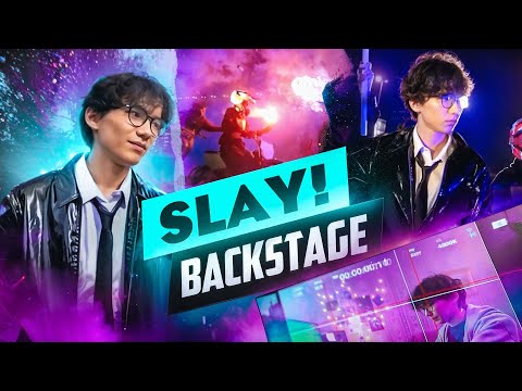 СНЯЛИ КЛИП НА БИЛЛБОРД ТРЕК (SLAY BACKSTAGE)