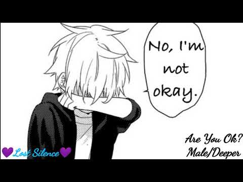 💜Nightcore ~ Are You Ok? ~ Male/Deeper Version💙