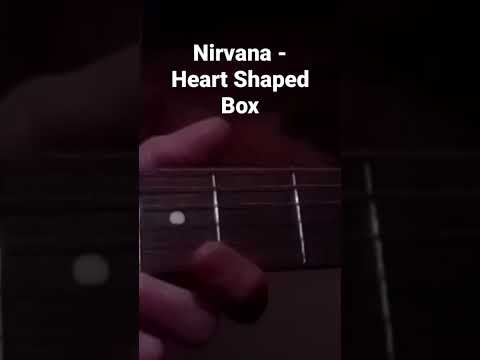 Nirvana - Heart Shaped Box Short    #guitar #music #fyp #grunge #nirvana #cover #grunge