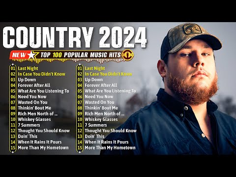 Country Music Playlist 2024 - Luke Combs, Luke Bryan, Chris Stapleton, Kane Brown, Morgan Wallen