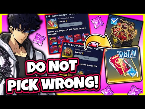 DO NOT PICK WRONG! BEST WEAPONS & ARTIFACTS TO CHOOSE! NEW STRATEGY?! [Solo Leveling: Arise]