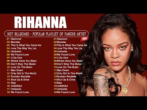 Rihanna Hot Playlist - Top Popular Songs of Rihanna