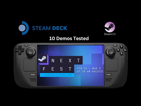 10 Demos from NextFest 2025 on the Steam Deck