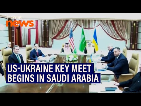 US' Marco Rubio, NSA Mike Waltz meet Ukraine's Foreign & Defence Ministers in Jeddah, Saudi Arabia