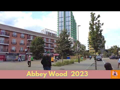 Abbey Wood 2023 | Here We Go Walk  | 4K HD | London | asmr pov