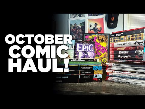 My OCTOBER COMIC HAUL! | SPIDER-MAN, MOON KNIGHT, DC vs MARVEL & More!!