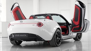 FIRST LOOK | 2025 Mazda MX-5 Miata Finally Unveiled - The King of Roadsters!