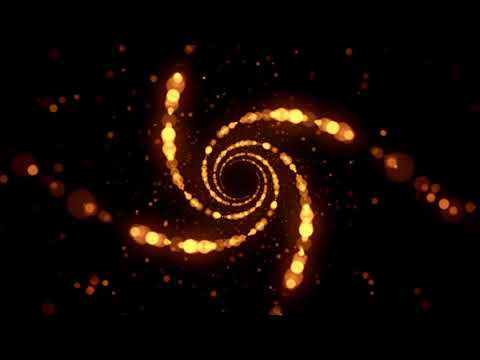 Free Background Gold Spiral Tunnel Royalty Free Footage Animation