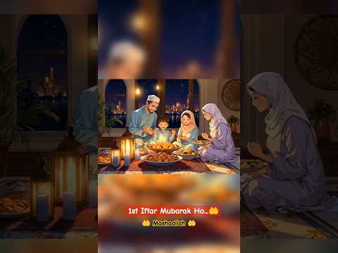 1st Iftar mubarak ho #1stiftar#Ramzan#socialmedia#ramzanmubarak#ramzanstatus#trendingshorts#ramzan